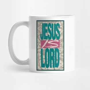 Jesus is Lord Retro Mug